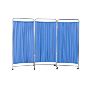 Hospital Patient Bed Side Partition Screen Stand