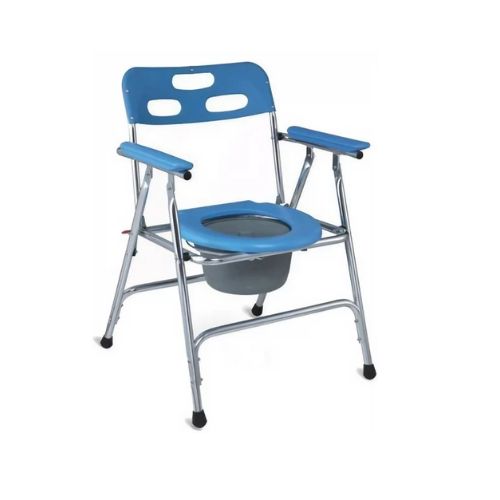 Commode Chair Folding Steeliness 20 x 22 Portable Bucket