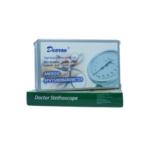Dearon Analog Aneroid BP Machine Set With Free Stethoscope
