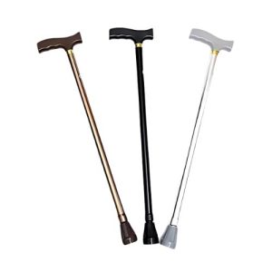 Long Hand Grip Steeliness Steel Walking Stick