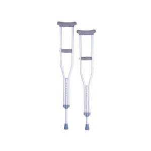 Medical Walking Crutches with Underarm Pad and Hand Grip