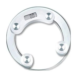 Personal Digital Bathroom Scales – Silver